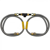 Grill & Side Burner Built-In Connector Package - Natural Gas